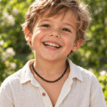 Collar de Ámbar Báltico Certificado Bebés y Niños Cherry - Ambari Chile
