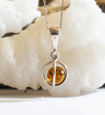 Colgante de Ámbar Esfera - Imagen 2