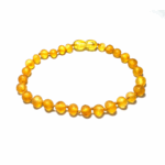 Pulsera Ámbar Adulto Miel Raw
